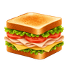 American Cheese, Portion for 1-3 Hoagie Toppings illustration